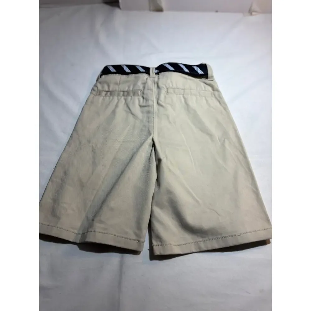 Gymboree Boys' Khaki Shorts with Belt Sz 8